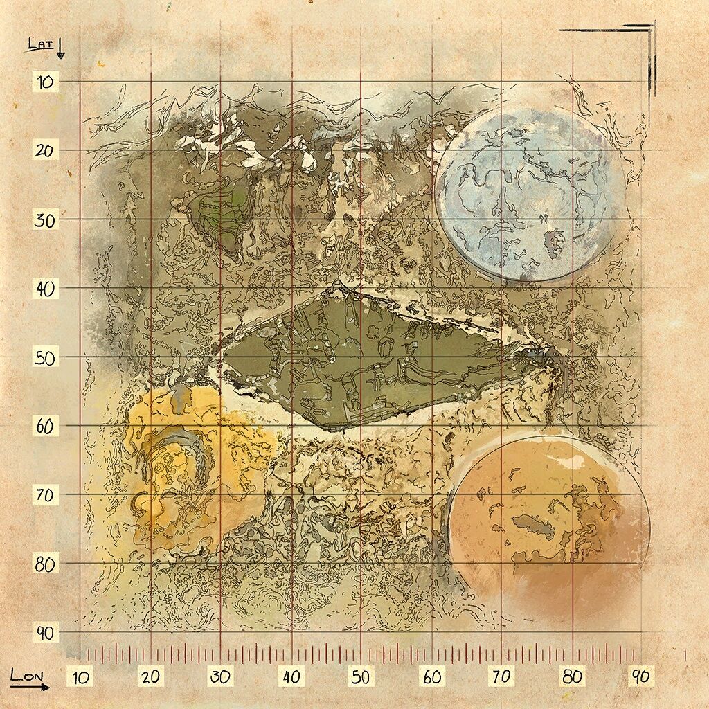 灭绝地图